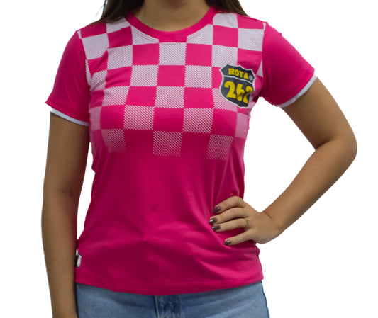 CAMISA FEMININA BRASÃO ROTA 262