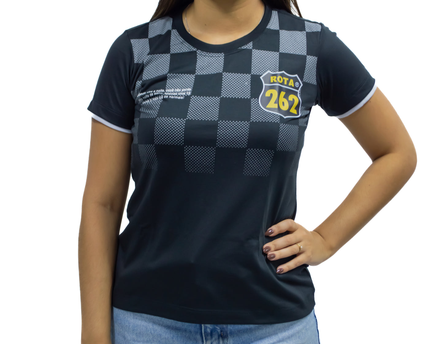 CAMISA FEMININA BRASÃO ROTA 262