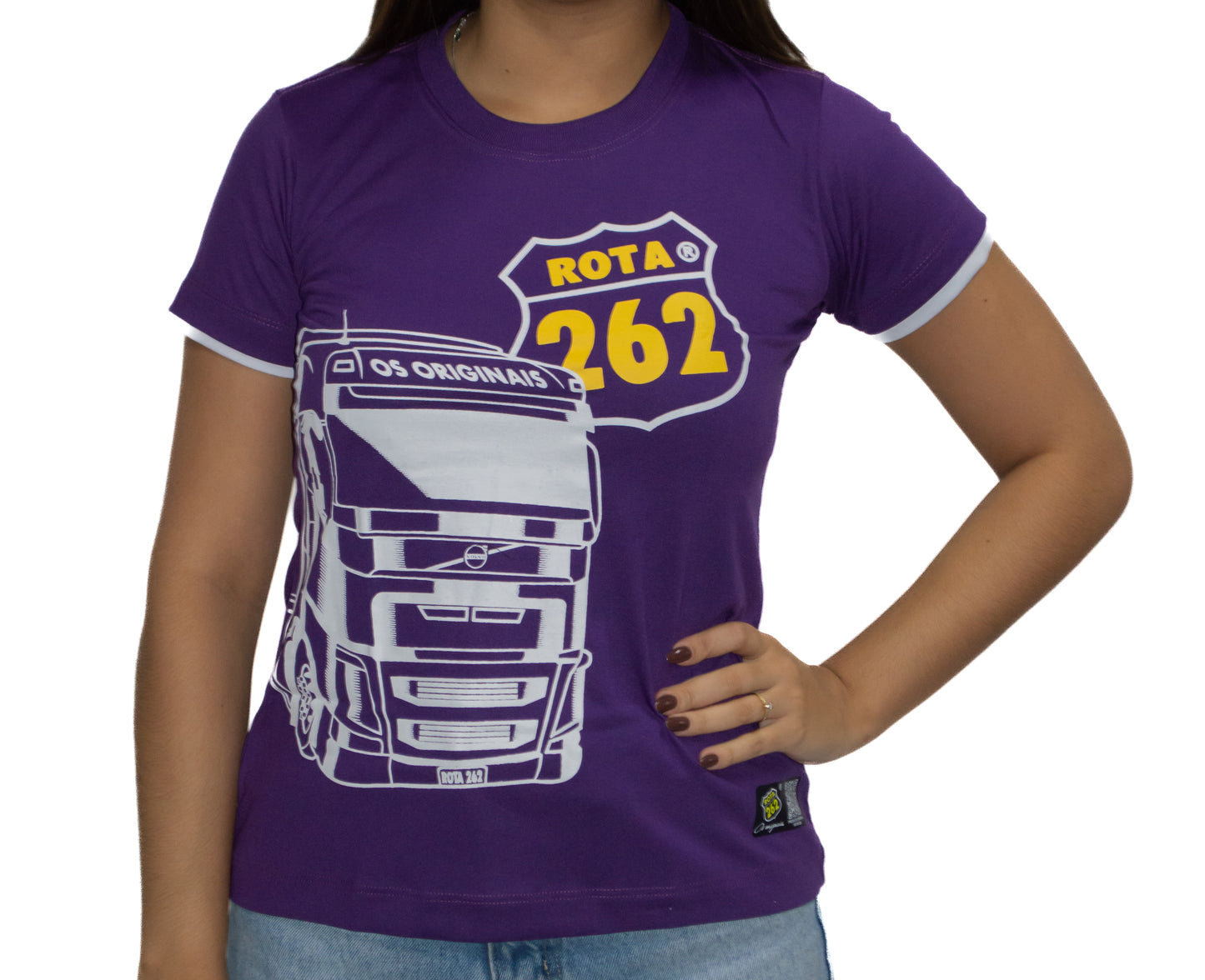 CAMISA FEMININA VOLVO FH ROTA 262