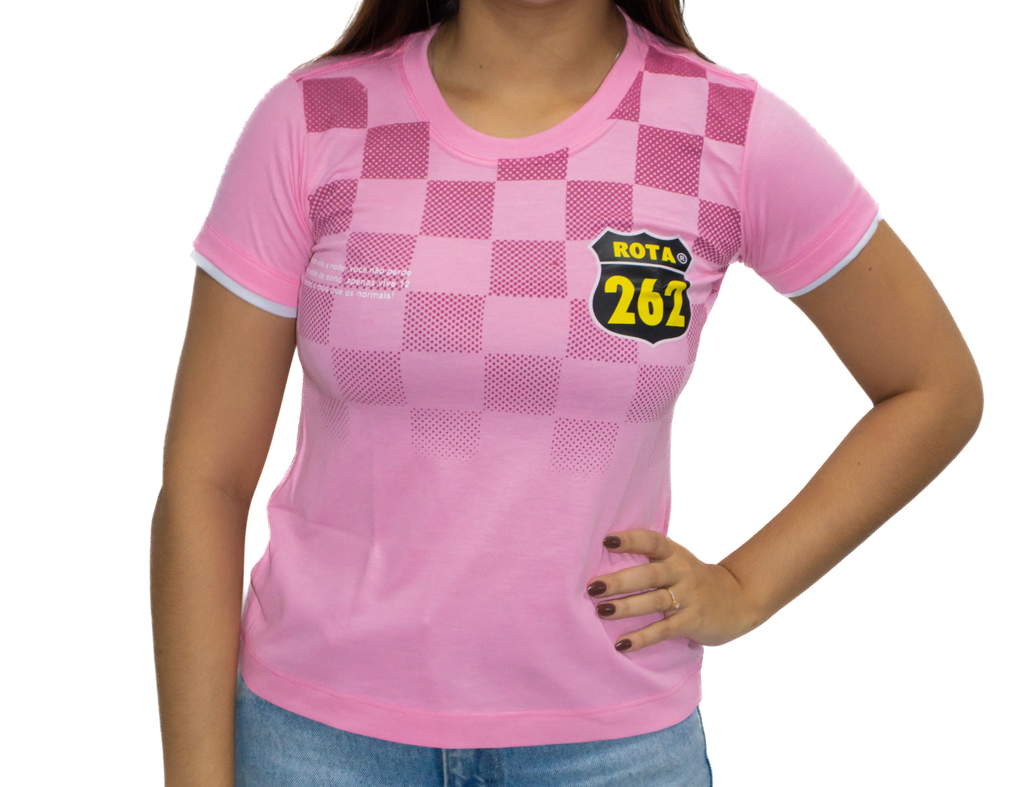 CAMISA FEMININA BRASÃO ROTA 262